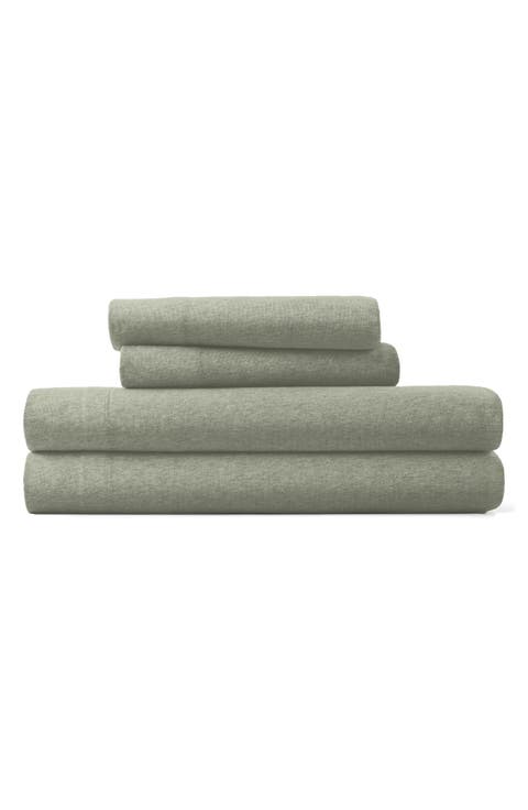 4-Piece Cotton Jersey Sheet Set