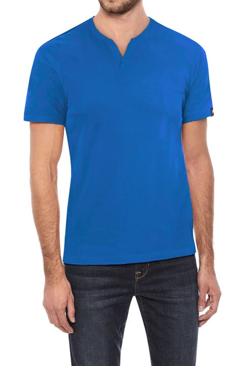 Split Neck T-Shirt