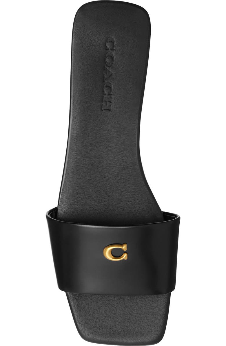 COACH Sculpted C Slide Sandal, Alternate, color,