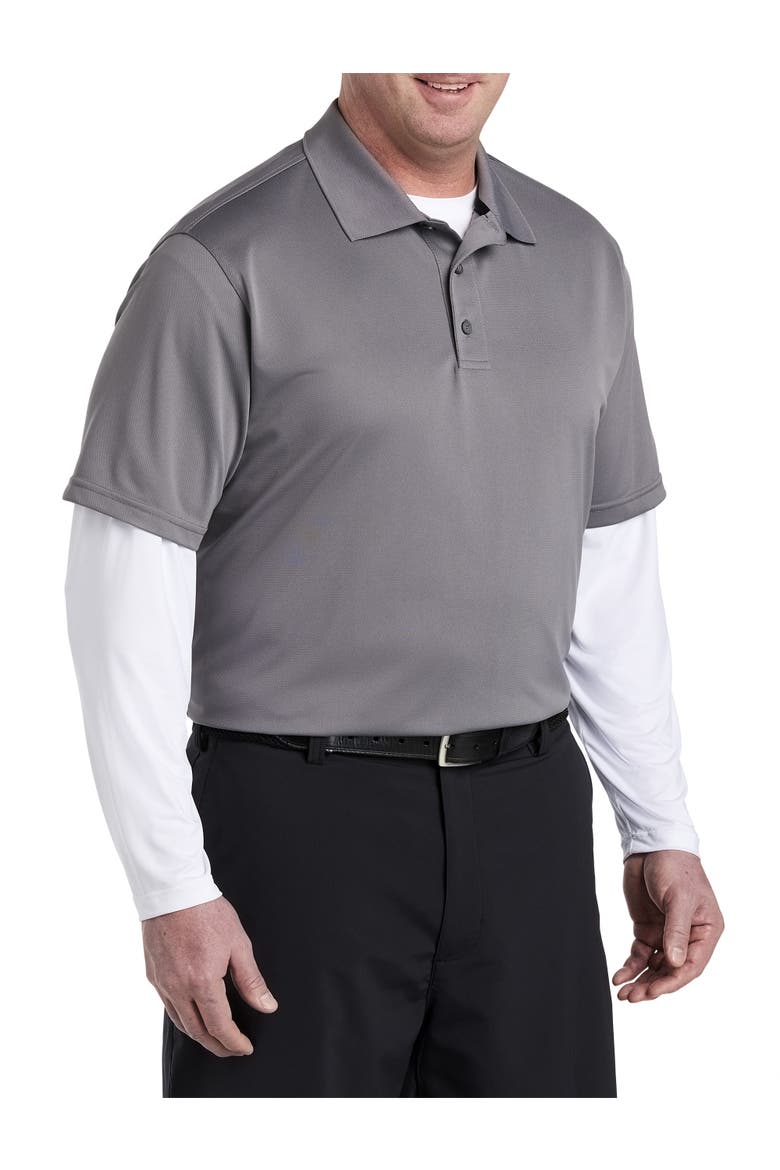 Performance Solid Polo, Alternate, color, SHARK GREY