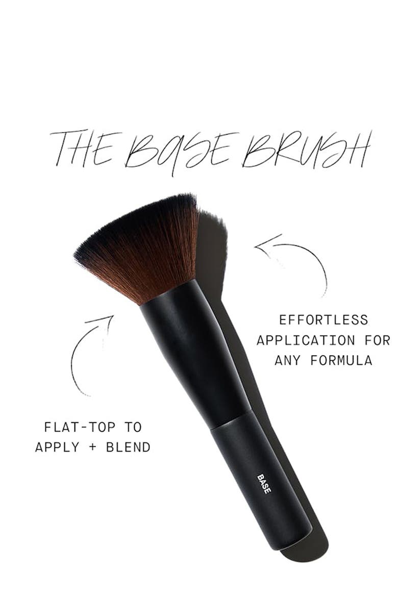 Base Makeup Brush, Alternate, color, BLACK