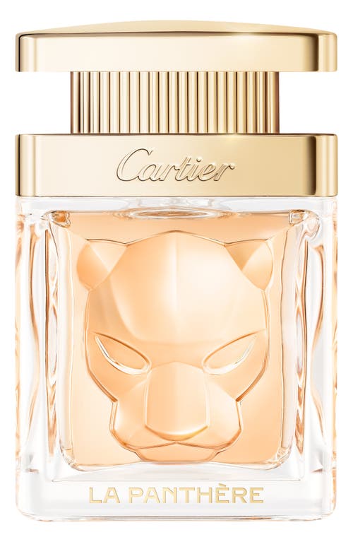 Cartier La Panthère Refillable Eau De Parfum In Transparent