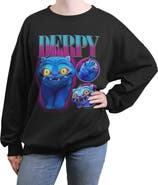 KPop Demon Hunters Junior's KPop Demon Hunters Supernatural Derpy Montage  Sweatshirt