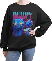 KPop Demon Hunters Junior's KPop Demon Hunters Supernatural Derpy Montage Sweatshirt