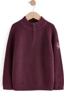 NEXT Kids' Half Zip Sweater
