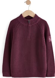 NEXT Kids' Half Zip Sweater
