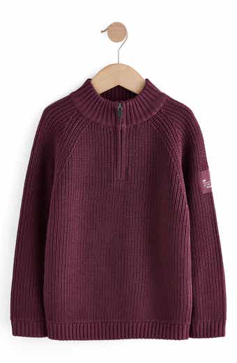 NEXT Kids' Half Zip Sweater
