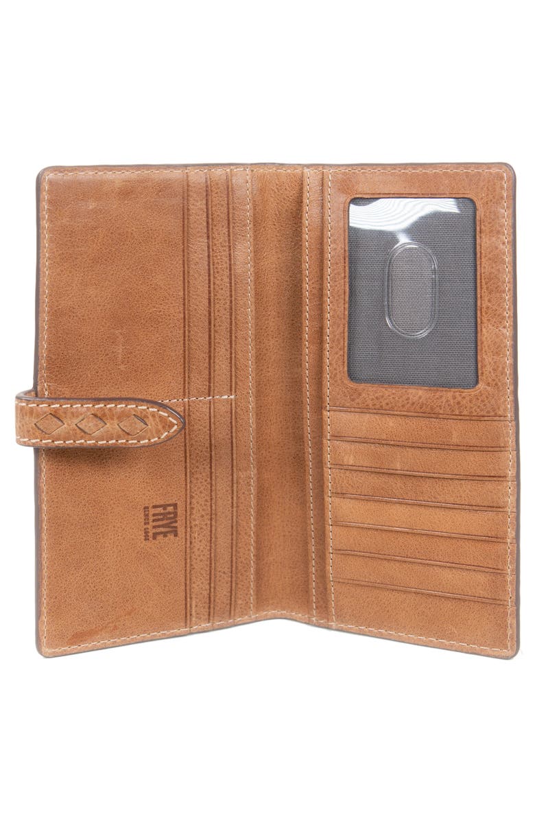 Frye Slim Reed Leather Wallet, Alternate, color, 