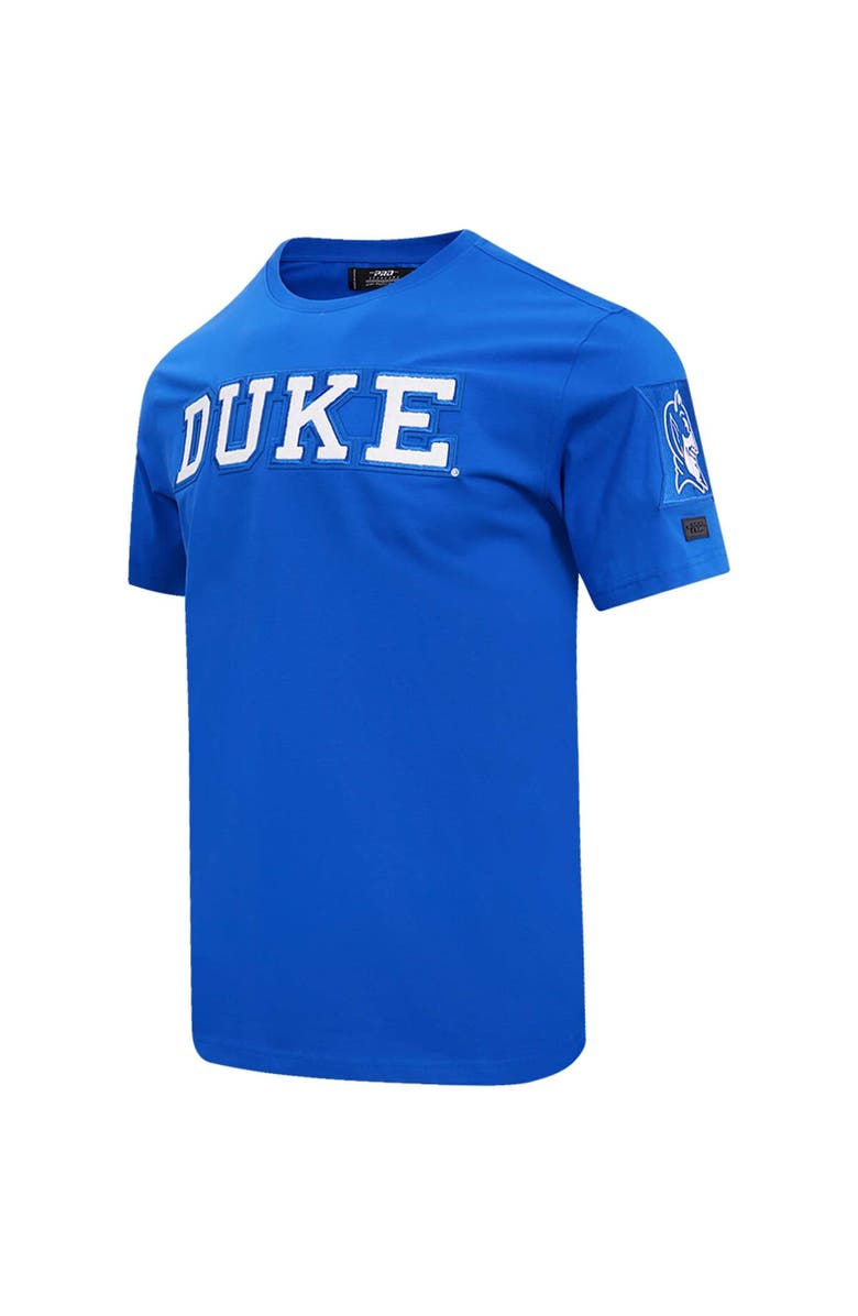 PRO STANDARD Men's Pro Standard Royal Duke Blue Devils Classic T-Shirt, Alternate, color,