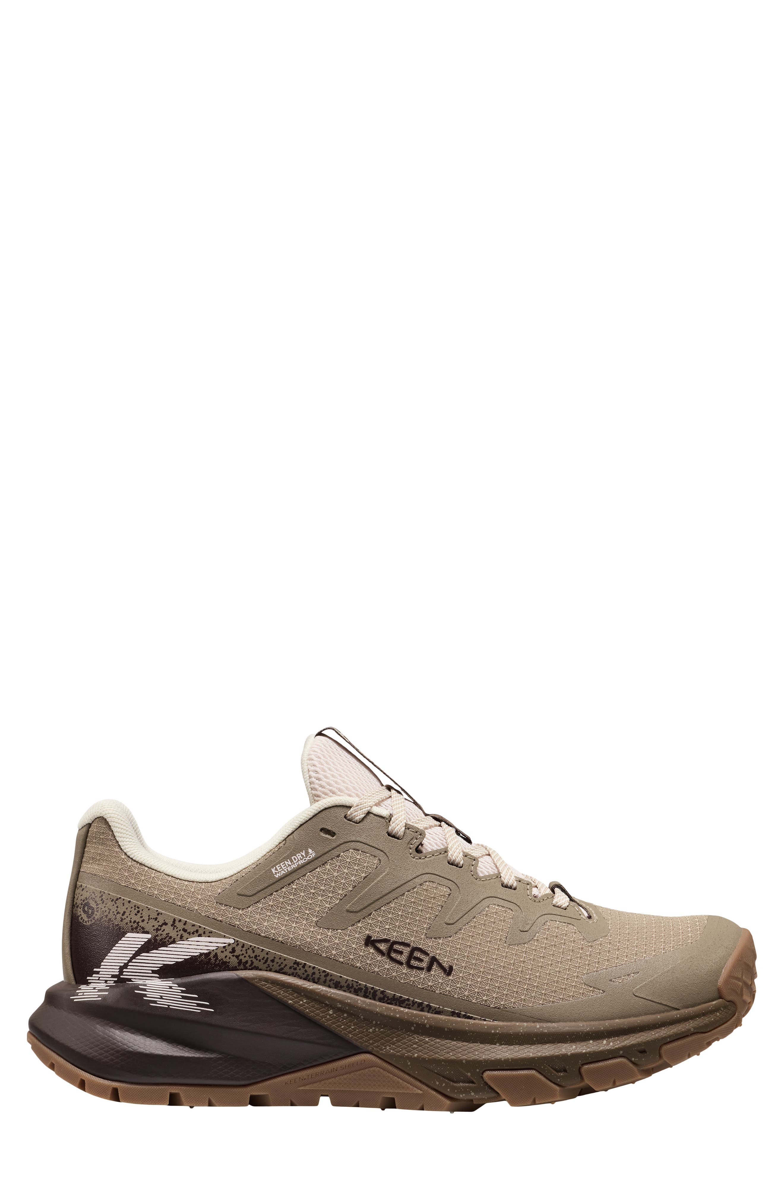 Targhee Apex Waterproof Hiking Sneaker, Alternate, color, BRINDLE/ PEACH BLUSH