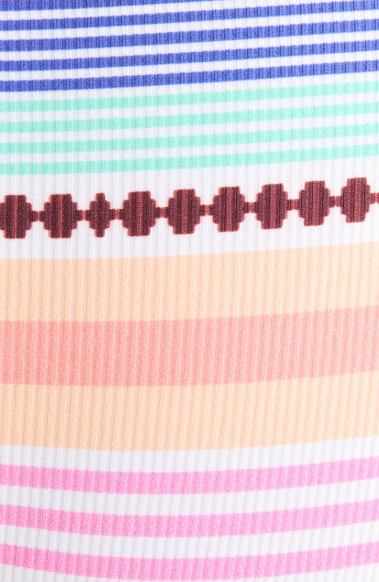 lemlem Rekka Side Tie Bikini Bottoms, Alternate, color, Cirq Citrus