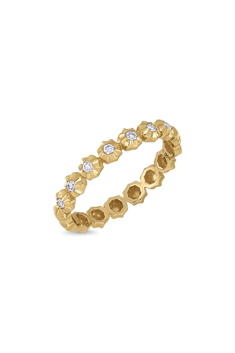 Monaco Diamond Stackable Ring (Nordstrom Exclusive), Main, color, 18K YELLOW GOLD