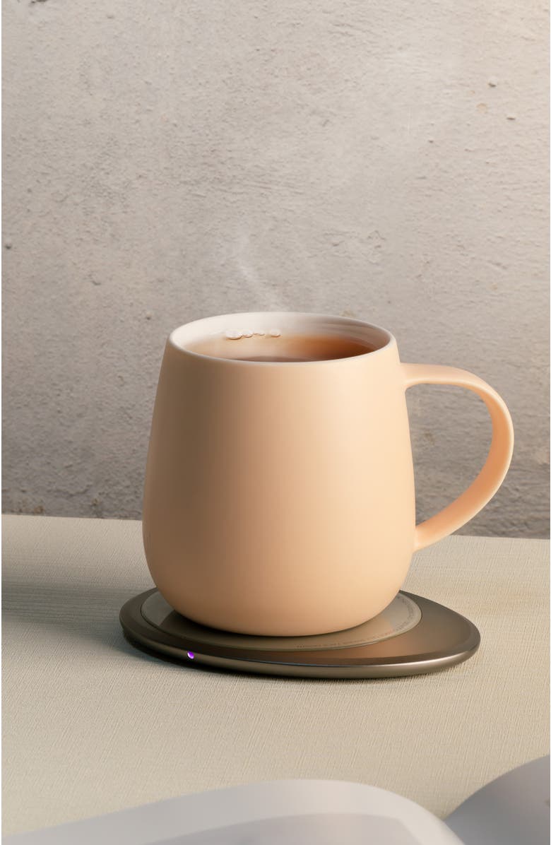 OHOM INC Ui 3 Self-heating Mug Set, Alternate, color, Rosy Apricot