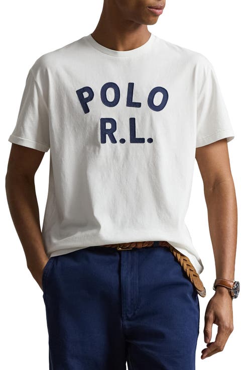 Classic Fit Logo Appliqué Cotton T-Shirt