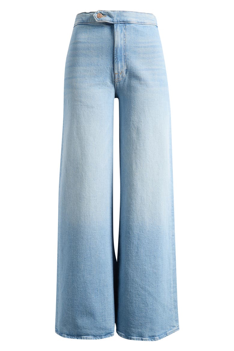 The Bookie Sneak High Waist Wide Leg Jeans, Alternate, color, COWGIRLS GET IN FREE