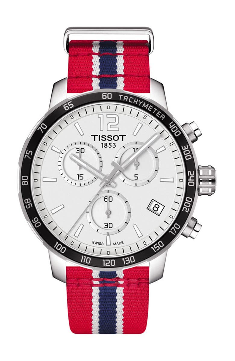 Tissot Men's Quickster Chronograph NBA Washington Wizards Watch, 42mm, Main, color,