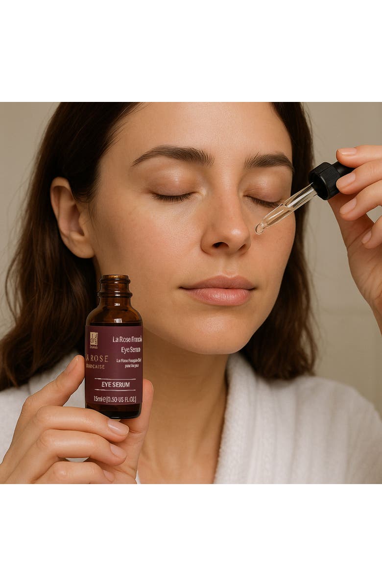 DR BOTANICALS La Rose Française Eye Serum 15ml, Alternate, color, White