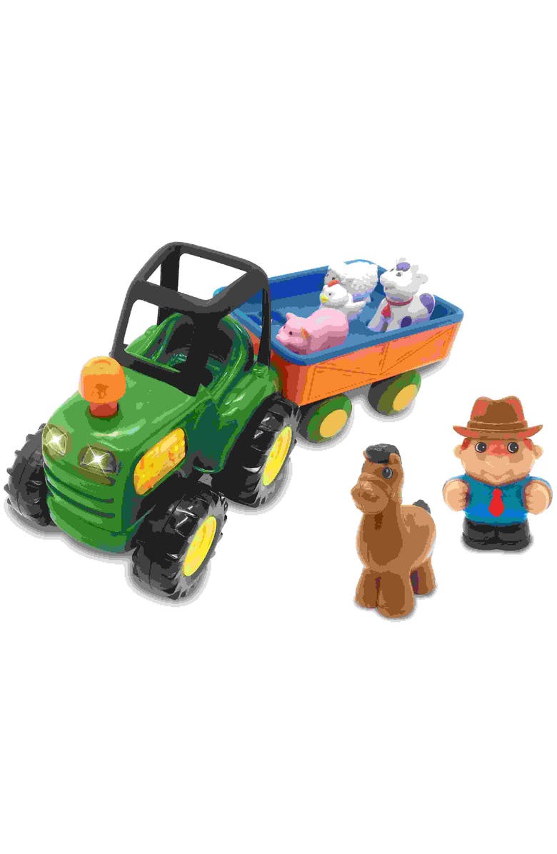 Kiddieland Light N
 Sound Farm Tractor, Main, color, Multicolored