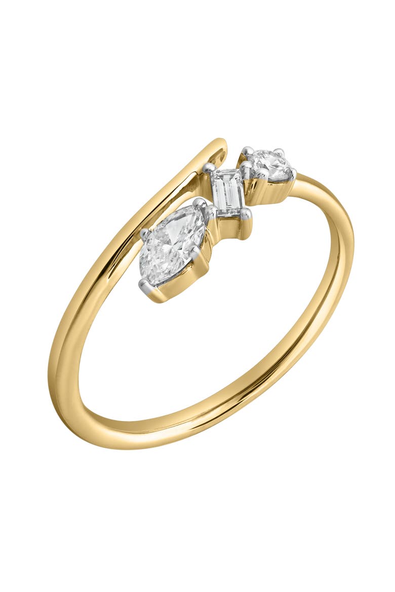Larys 14K Gold Lab Grown Diamond Ring - 0.25 Ct, Alternate, color, 14K Yellow Gold