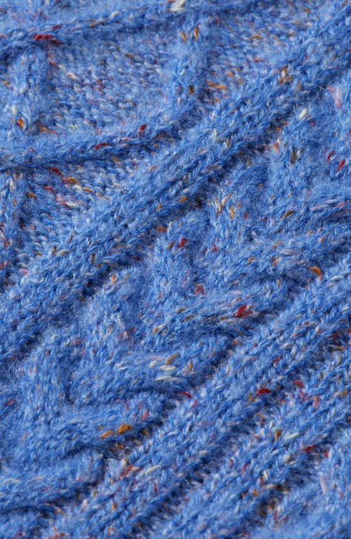 Scotch & Soda Kids' Cable Sweater In Blue