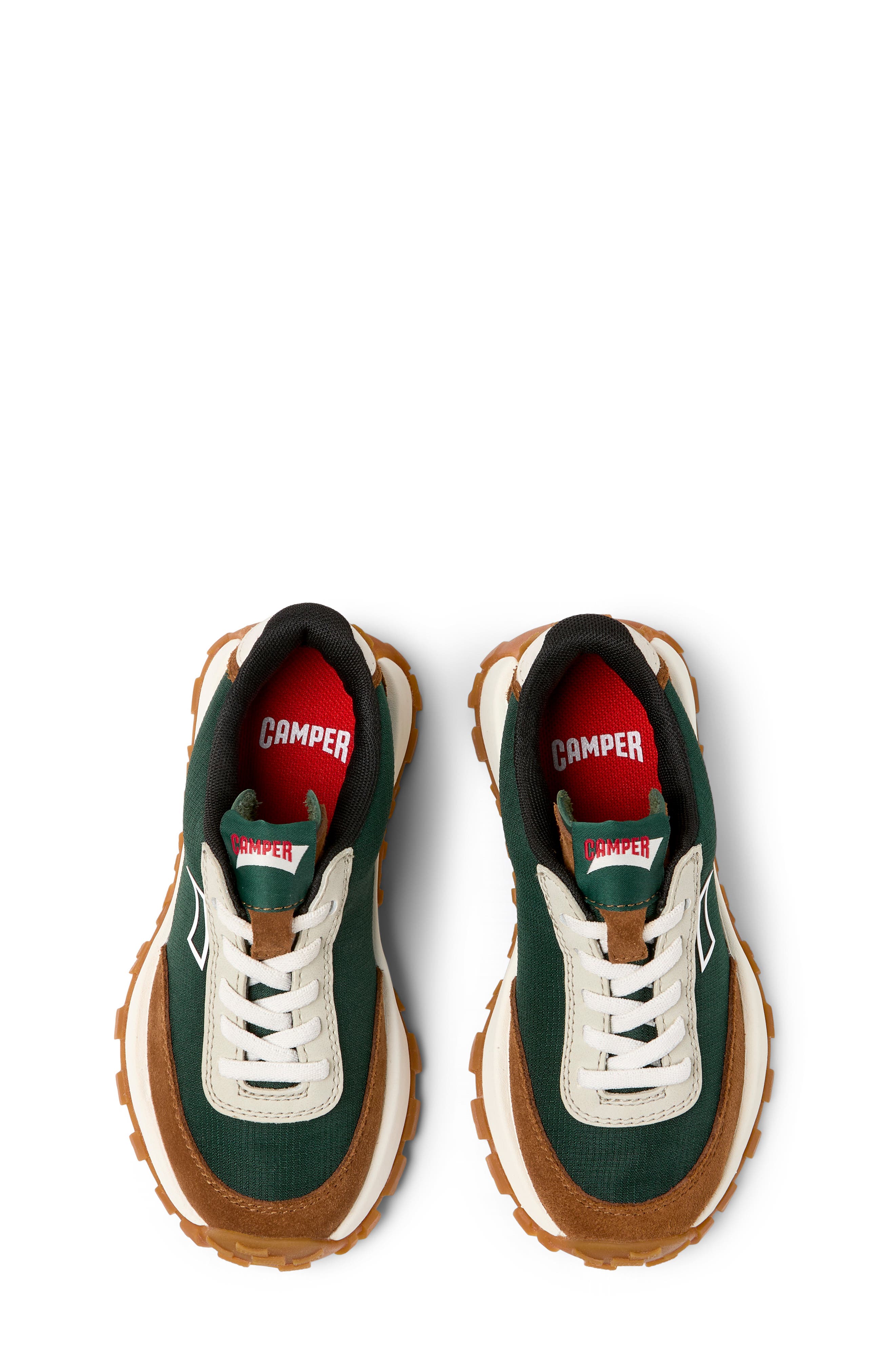 Camper Kids
 Drift Trail Sneaker, Alternate, color, Dark Green