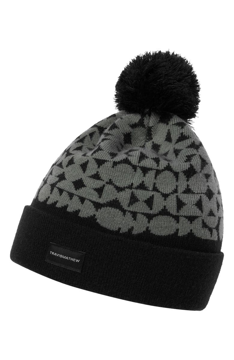 TravisMathew London Air Pompom Beanie, Alternate, color,