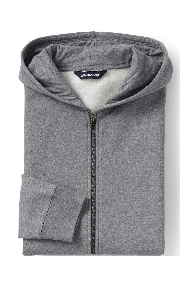 School Uniform Kids Zip Front Sweatshirt, Alternate, color, Pewter Heather