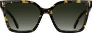 Longchamp Roseau 55mm Modified Rectangular Sunglasses