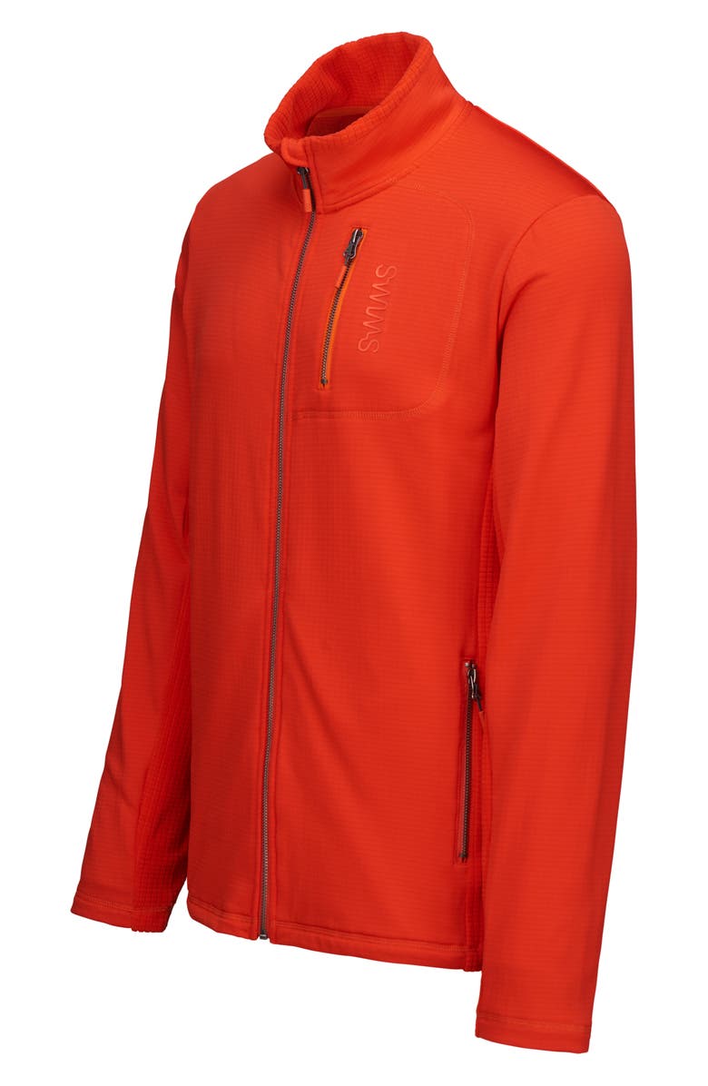 Swims Musala Zip Jacket, Alternate, color, Grenadine