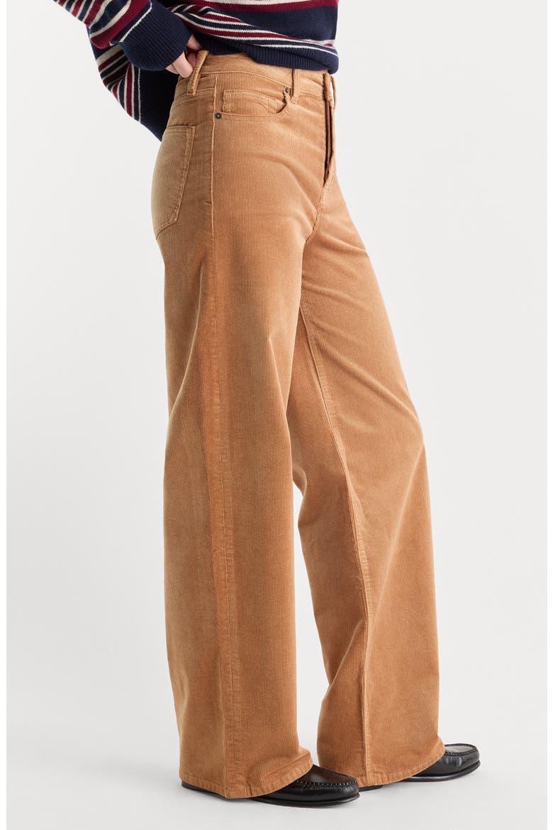 Vintage Wide Leg Corduroy Pants, Alternate, color, CAFE CLAY