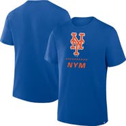 FANATICS Men's Fanatics Royal New York Mets Clubhouse Legacy Side Swipe T-Shirt