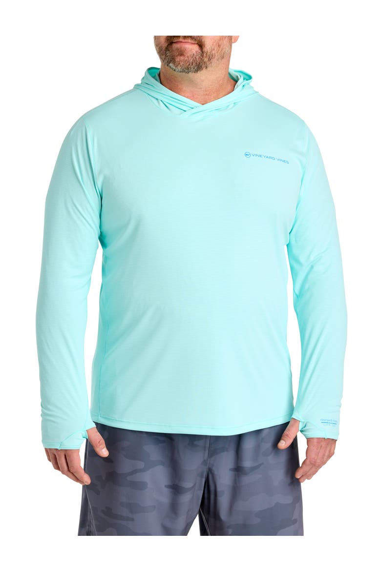 Big & Tall Sun Tech Hoodie, Main, color, SHALLOW SEA