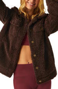 Beyond Yoga Rider Oversize Faux Shearling Shacket