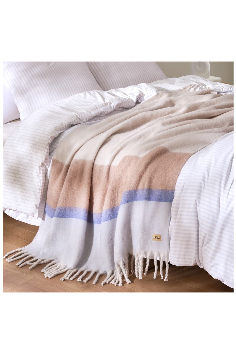 Simona Throw Blanket, Alternate, color, MISTY WISTERIA STRIPE