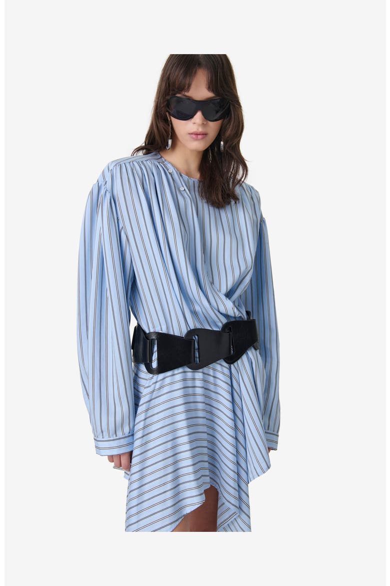 Utenia Long Sleeve Dress, Alternate, color, BLUE LEFT BANK STRIPE