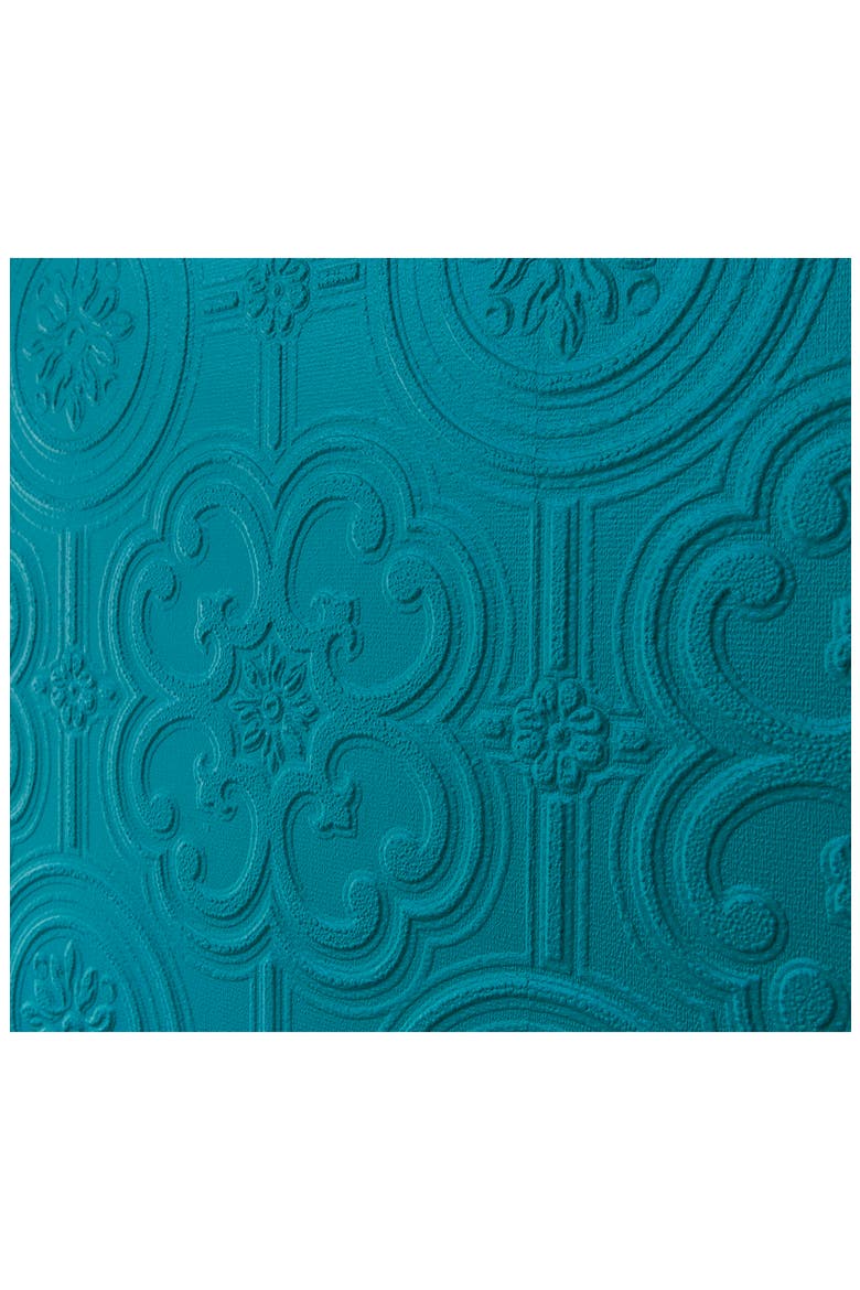 Egon Paintable Textured Vinyl Peel & Stick Wallpaper, Alternate, color, WHITE