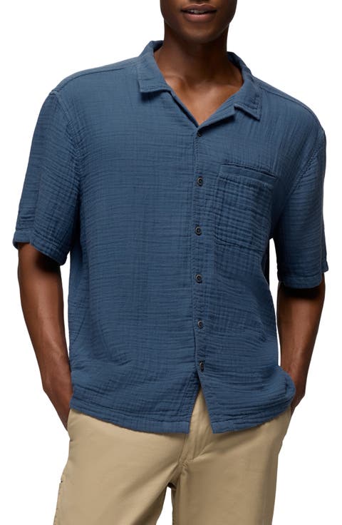 Hideaways Organic Cotton Camp Shirt