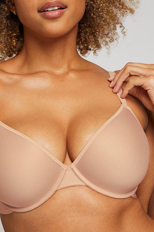 Negative Underwear Stealth Mode Demi Bra In Neutral