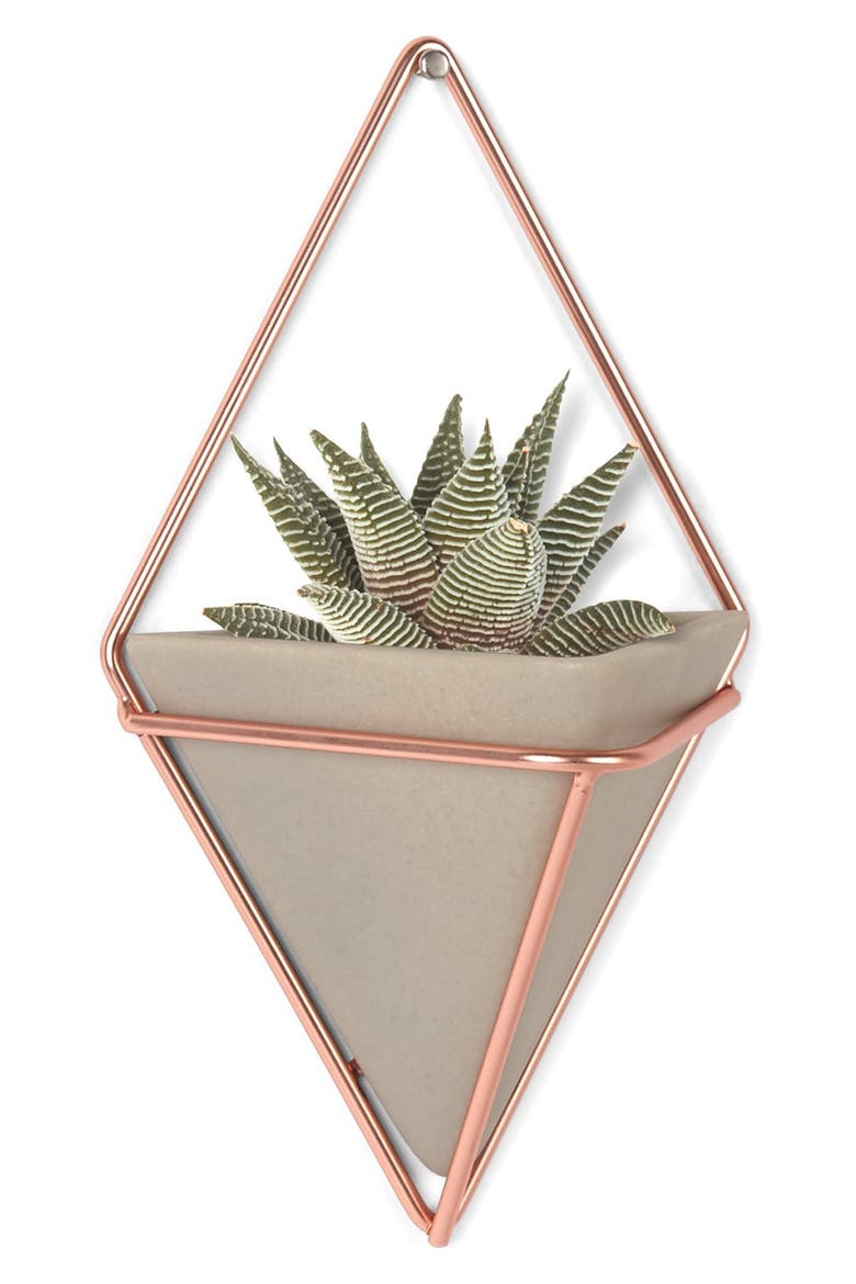 'Trigg Small' Wall Vessel, Alternate, color, COPPER