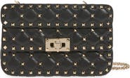 Valentino Garavani Small Rockstud Spike Leather Shoulder Bag
