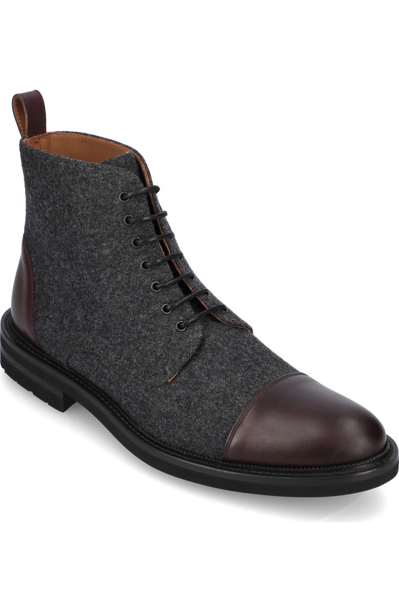 TAFT The Jack Boot, Main, color, Grey/Oxblood
