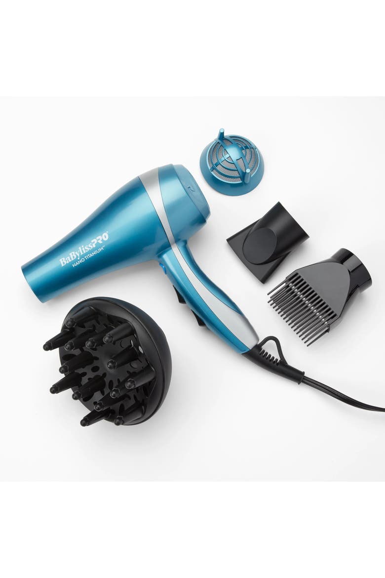 Nano Titanium Dryer, Alternate, color, Blue