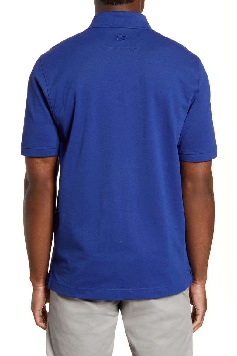 Advantage Tri-Blend Piqué Polo, Alternate, color, TOUR BLUE