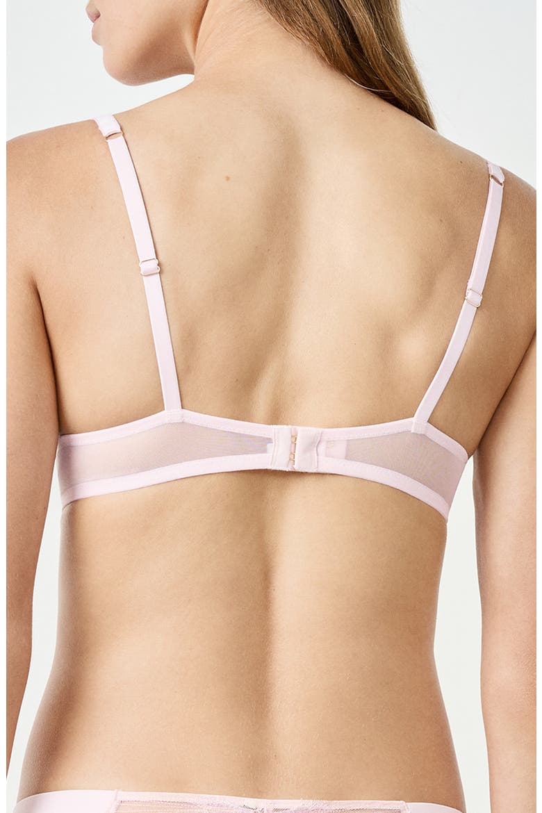 Prelude Classique Embroidered Underwire Bra, Alternate, color, POWDER PINK