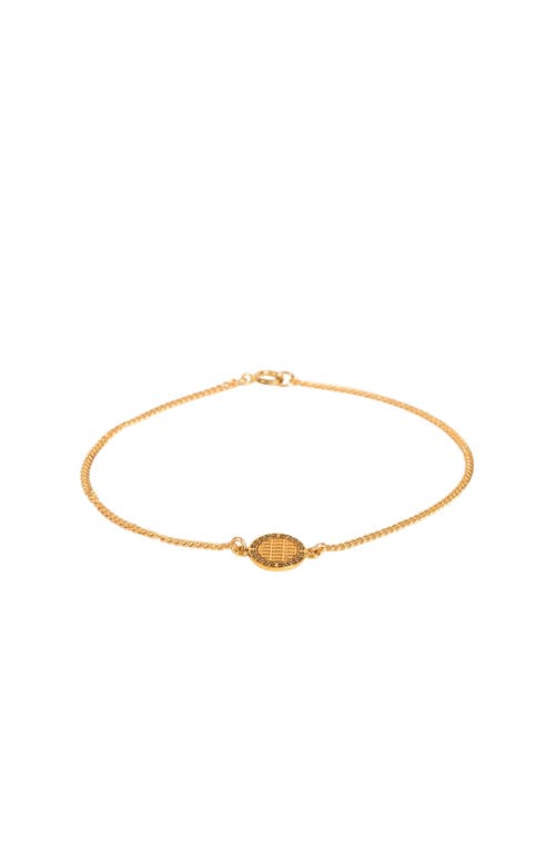 Gwen Beloti Love Note Charm Bracelet In Gold