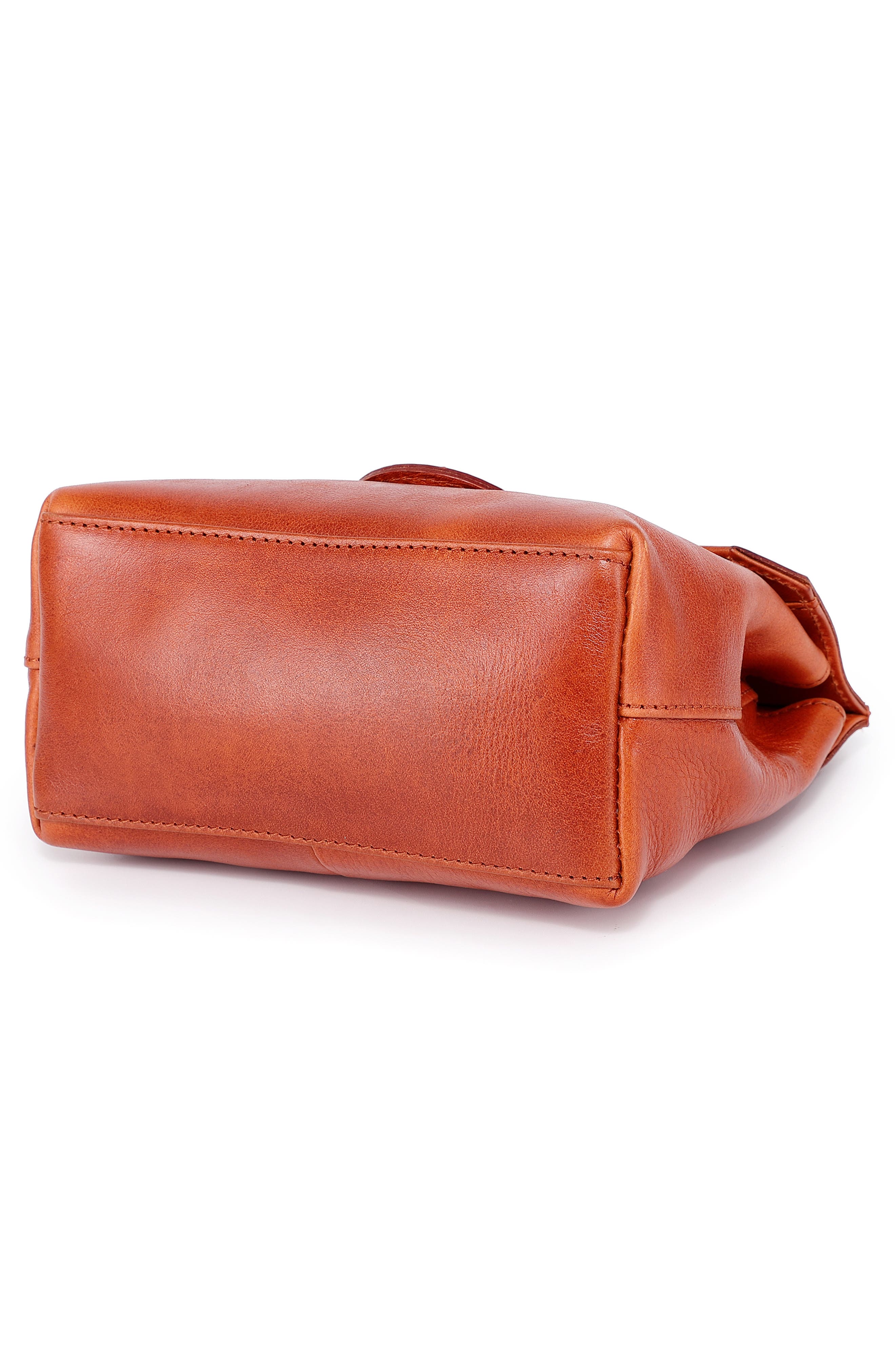 Leather Cypress Crossbody Bag, Alternate, color, COGNAC