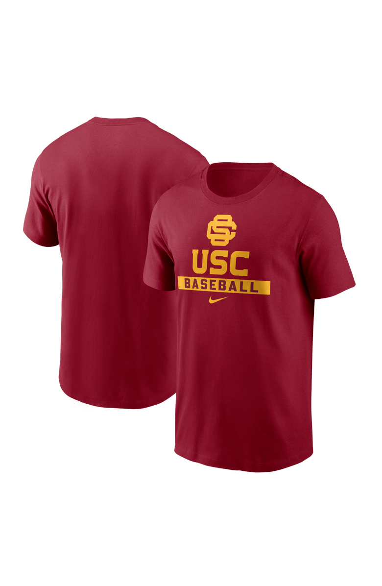 Nike Men's Nike Cardinal USC Trojans Baseball T-Shirt, Main, color, Cardinal