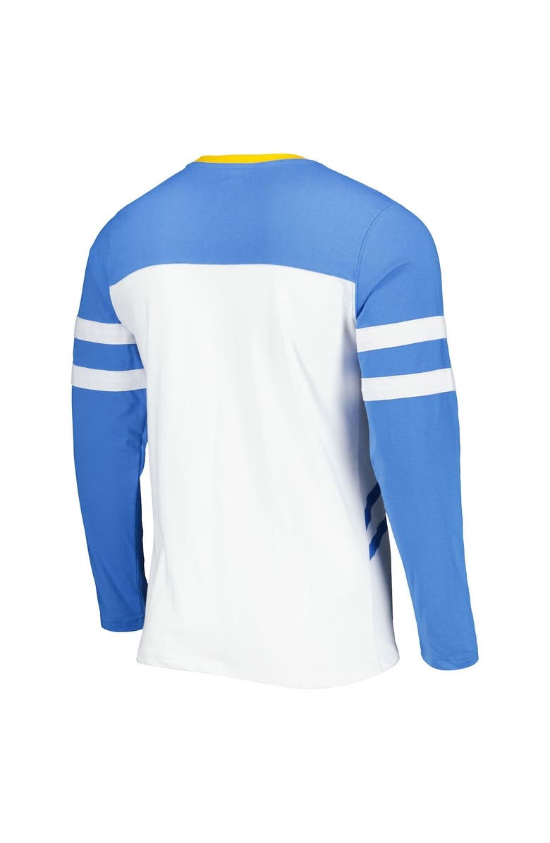 STARTER Men's Starter Powder Blue/White Los Angeles Chargers Halftime Long Sleeve T-Shirt, Alternate, color, Powder Blue