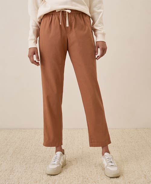 Pact Organic Cotton Daily Twill Pant In Ochre