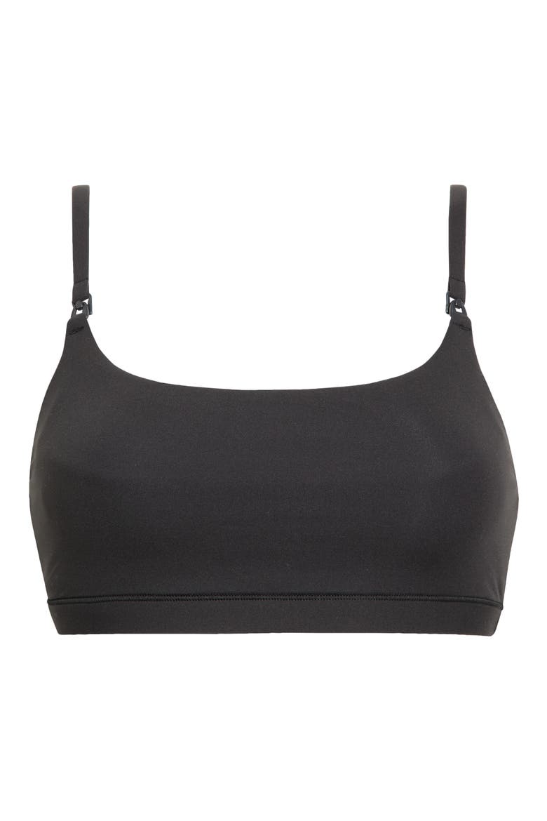 Fits Everybody Maternity/Pumping Bra, Alternate, color, ONYX